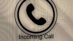 You have an incoming call