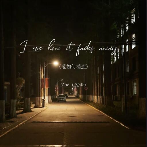 Love how it fades away (爱如何消逝)-Zoe,佐伊