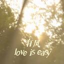 有風 (love is easy)-是晚星呀